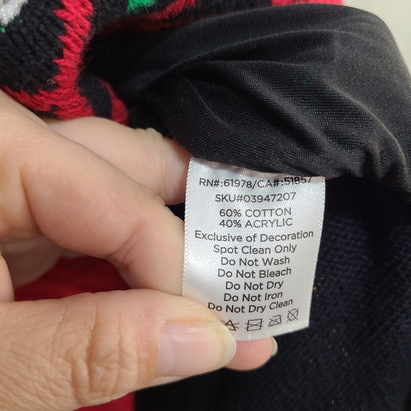 Spencers Men's Christmas Sweater Size XL - Picture 3 of 4